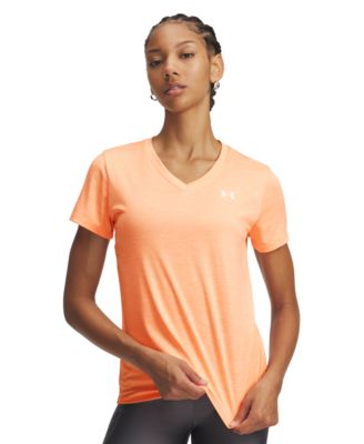 Women's Twist Tech V-Neck Short-Sleeve Top