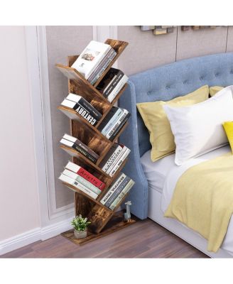 8-Tier Free Standing Tree Bookshelf