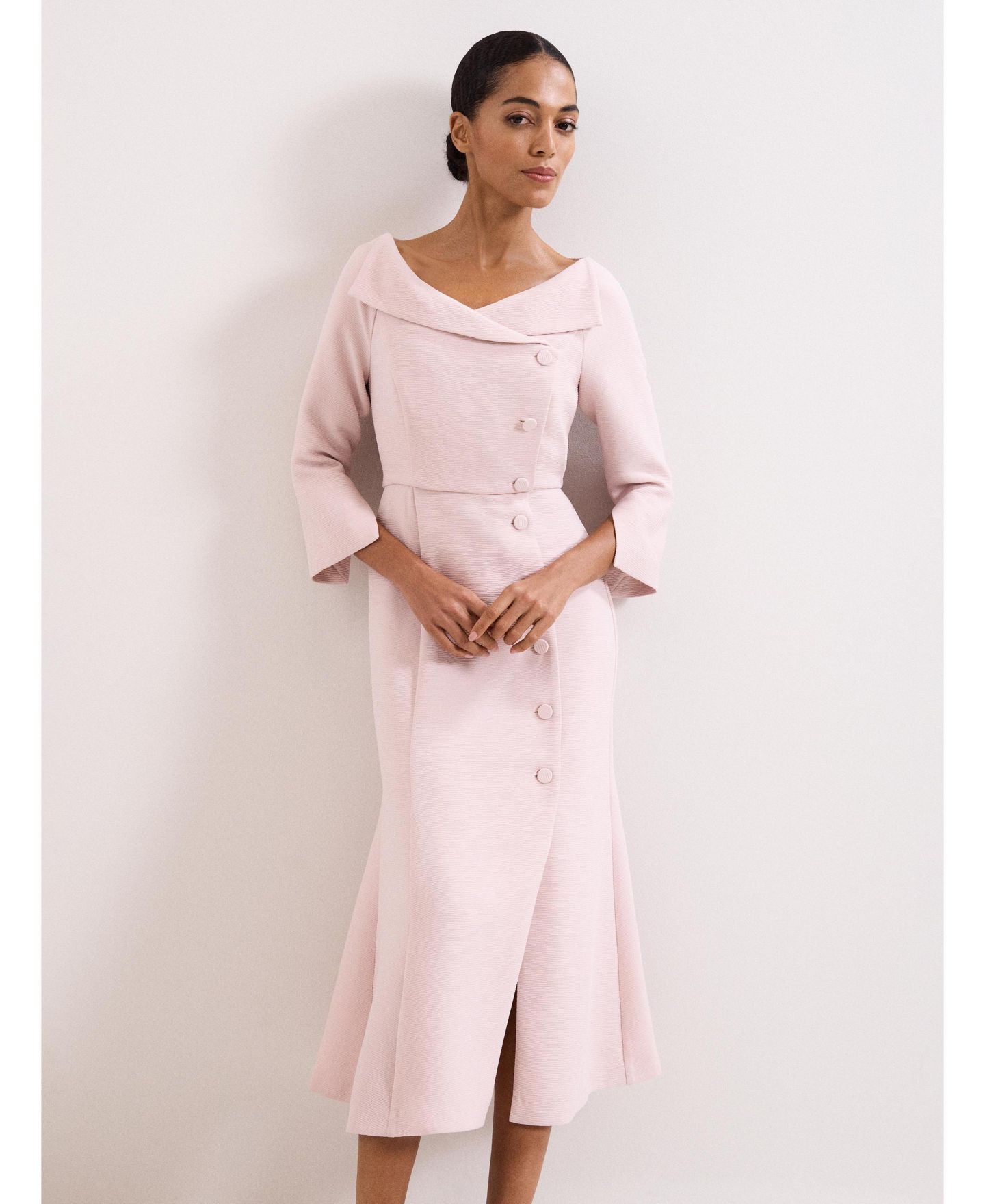 Женское платье Phase Eight Sienna Tux, цвет: Бледный розовый — фото 2