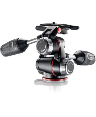 X-PRO 3-Way Tripod Head, for Camera Tripods, Fluid Ball Head, Camera Stabilizer, Photography Accessories