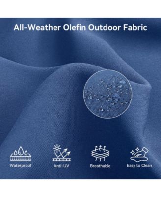 3 Piece Wicker Outdoor Swivel Glider Patio Chair Set