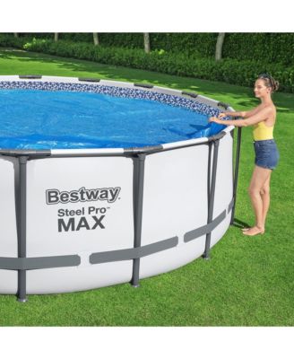 Flowclear 18' Round Solar Pool Cover for Above Ground Pools