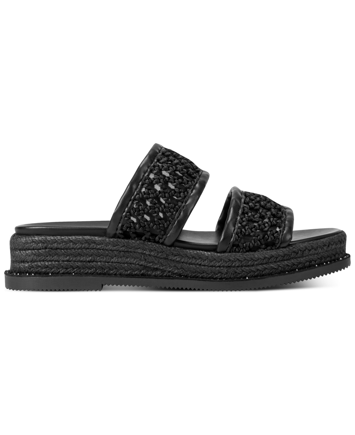 Dkny Women's Brucian Double Band Slip-On Sandals