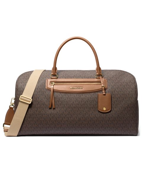 Женская сумка Michael Kors Jet Set Travel Extra Large Weekender, цвет: Коричневый / Хаки