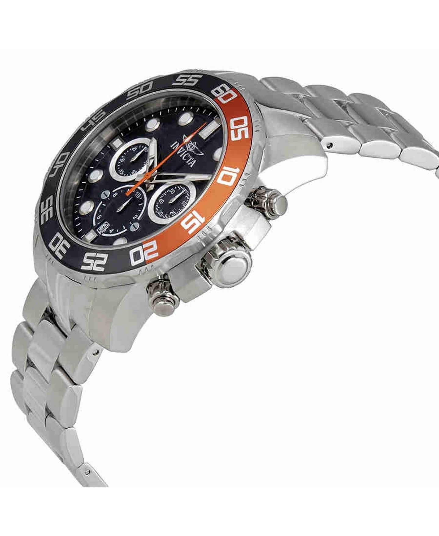 Мужские часы Invicta 22230 Pro Diver Quartz Chronograph Dial, цвет: Металлический — фото 2