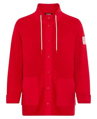 Women's Sporty Mock Knit Cardigan