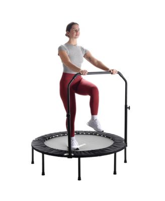 Stamina inMotion 48" Round Fitness Trampoline with Adjustable Handlebars