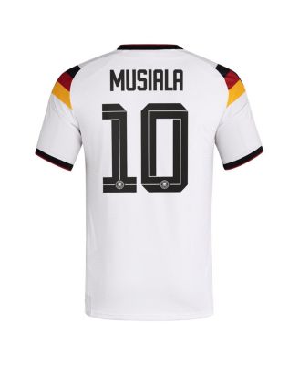 Men's Jamal Musiala White Germany National Team 2026 Home Authentic Jersey