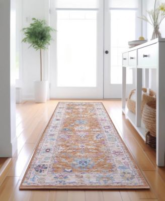 Hatay Washable HY7 2'3"x7'6" Runner Area Rug