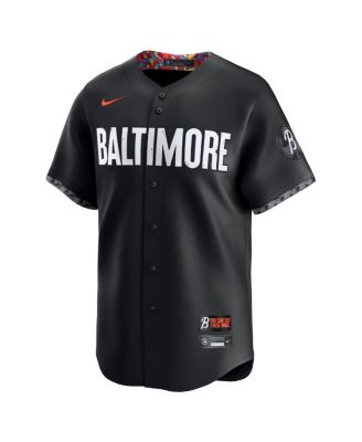 Men's Adley Rutschman Black Baltimore Orioles City Connect Limited Player Jersey