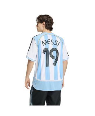 Men's Lionel Messi White Argentina National Team 2006 Bringback Home Jersey