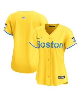 Women's Yellow Boston Red Sox City Connect Limited Jersey