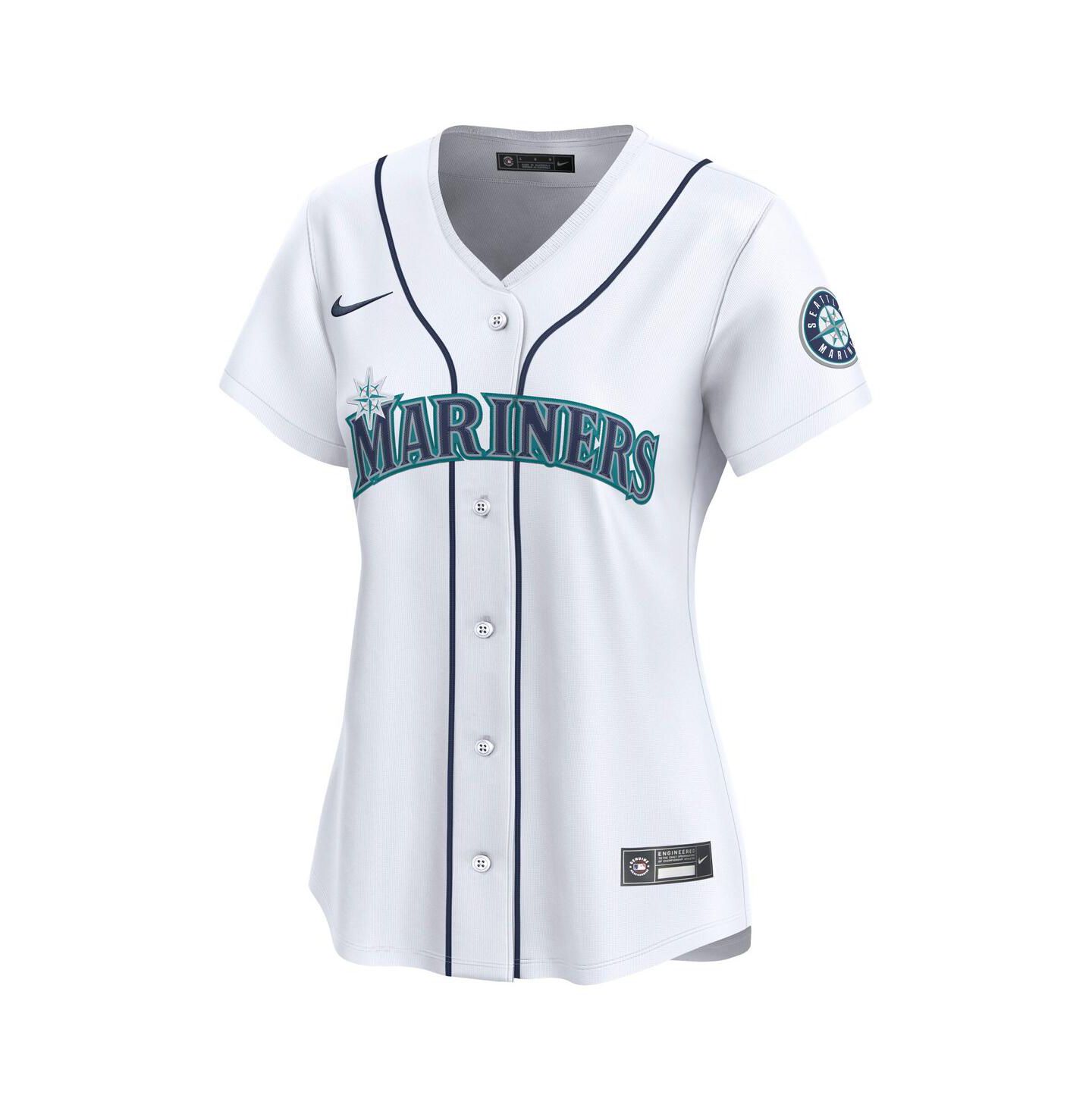 Женский топ Nike Cal Raleigh White Seattle Mariners Home Limited Player Jersey — фото 2