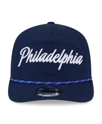 Men's Navy Philadelphia 76ers 2025/26 City Edition 19TWENTY Adjustable Hat