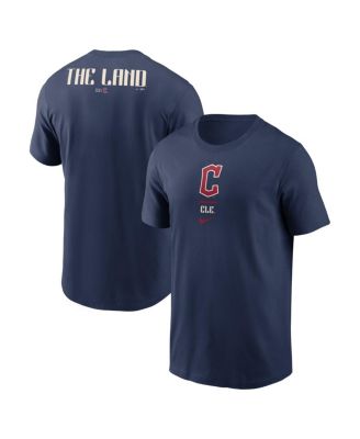 Men's Navy Cleveland Guardians City Connect 2-Hit T-Shirt