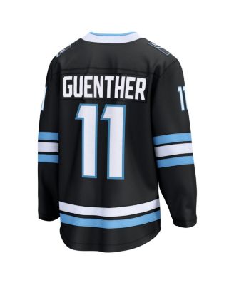 Men's Dylan Guenther Black Utah Mammoth Home Breakaway Player Jersey