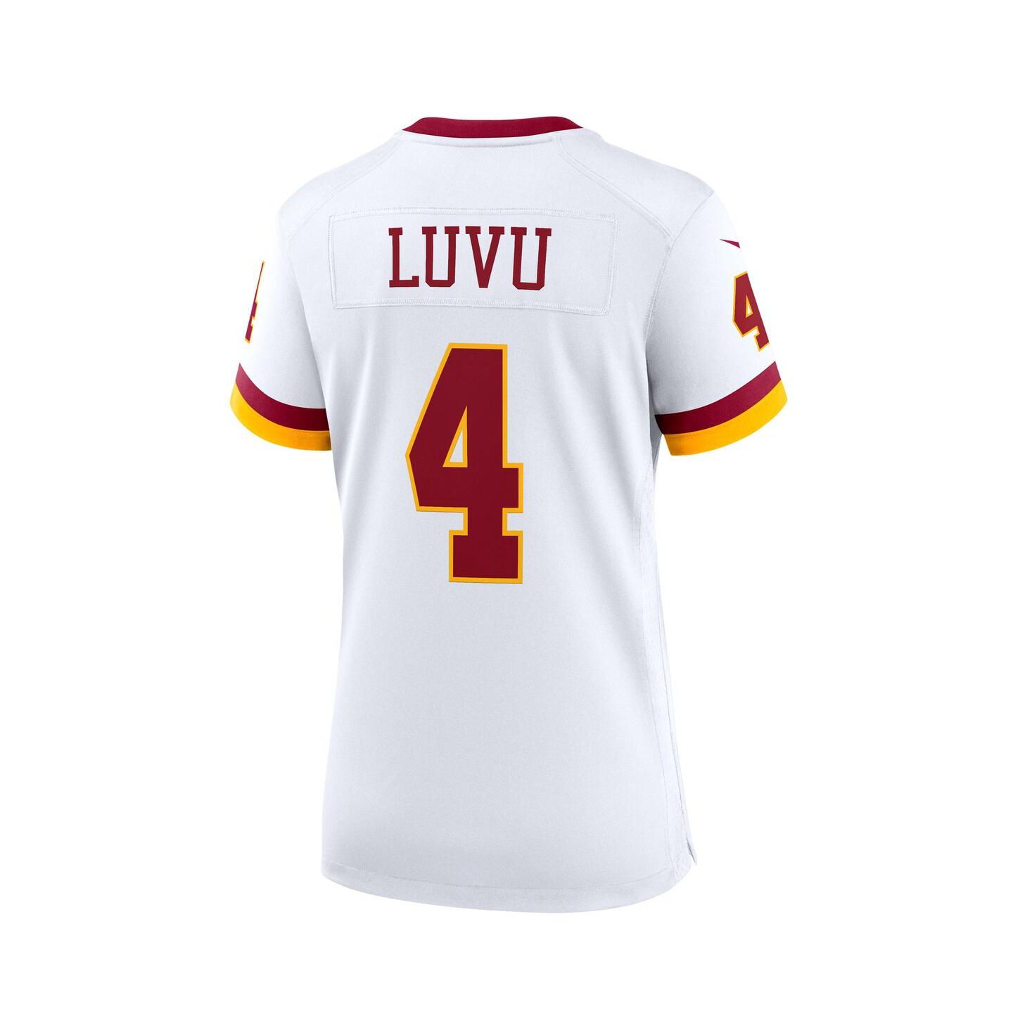 Женское джерси Nike Women's Frankie Luvu White Washington Commanders Game Super Bowl Era Jersey — фото 2