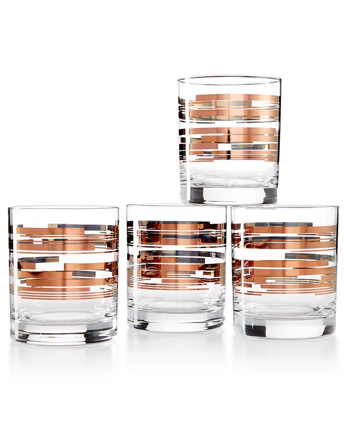 Martha Stewart Collection 30-Pc. Glassware Set, Created for Macy's - Macy's