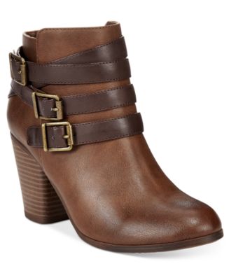 Material Girl Minah Ankle Booties, Only at Macy's - Boots - Shoes - Macy's