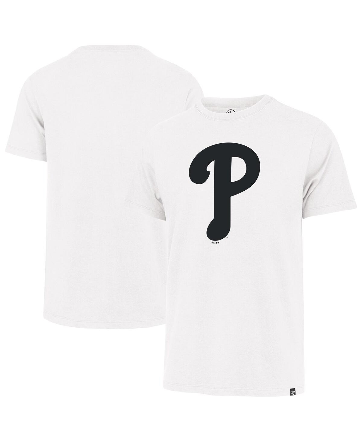 47 Brand Men's White Philadelphia Phillies Imprint Franklin T-Shirt