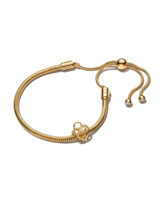 Golden Padlock Bracelet Gift Set
