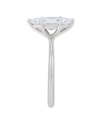 IGI Certified Lab Grown Diamond Solitaire Engagement Ring (1-1/2 ct. t.w.) in 14k Yellow and White Gold or 14k White Gold