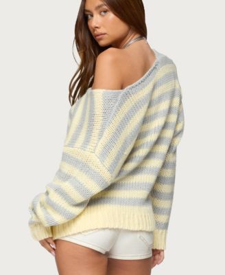 Women's Eugenie Oversized Striped Sweater