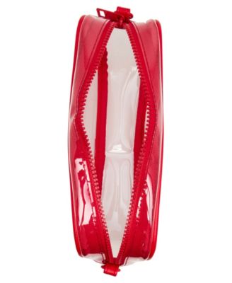 Ryann Clear Vinyl Small Camera Crossbody Bag