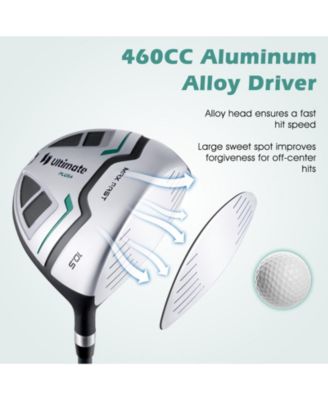 11-Piece Complete Golf Club Set, Blue