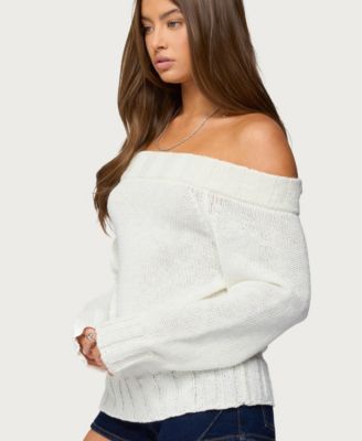 Womens Noemi Off Shoulder Sweater