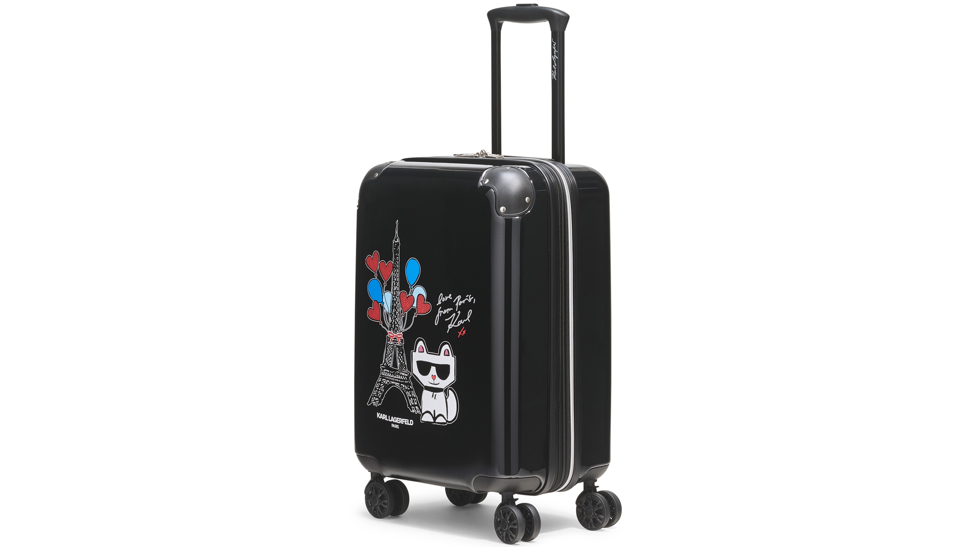 Karl Lagerfeld Paris Up In Paris Small Upright Suitcase