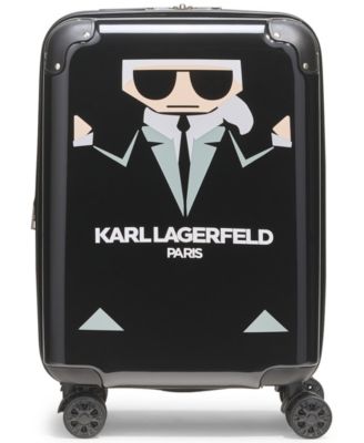 Karl In A Box Small Upright Suitcase