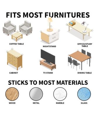 8 Pack Corner Protector Baby Proof Corners and Edges - Round Table Corner Protectors for Baby