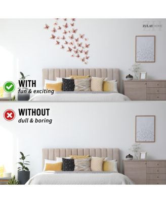 3D Removable DIY Butterfly Wall Decor with 3 Wing Designs (48pcs)