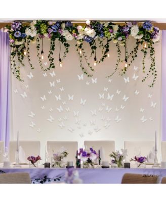 Removable DIY 3D Butterfly Wall Decorations (24pcs with 3 Different Sizes)