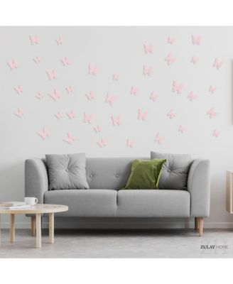 Removable DIY 3D Butterfly Wall Decorations (24pcs with 3 Different Sizes)