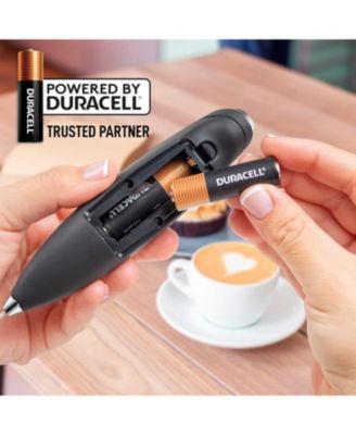 Powerful Milk Frother 4 Duracell Batteries Included