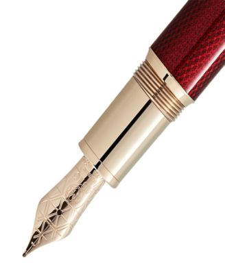 146 MST Red Hour Solitaire Fountain Pen