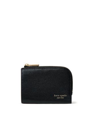 Devin Pebbled Leather Compact Wallet