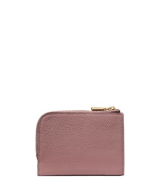 Devin Pebbled Leather Compact Wallet