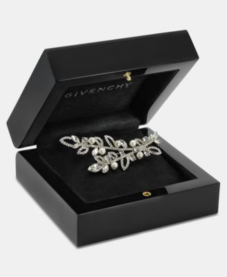 Crystal & Imitation Pearl Vine Pin