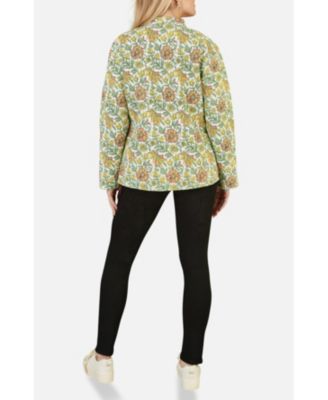 Women's Sunflower Reversible Quilted Jacket