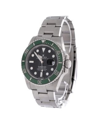Oyster Perpetual Submariner Starbucks Date Automatic Watch in Stainless Steel and Cerachrom 41mm