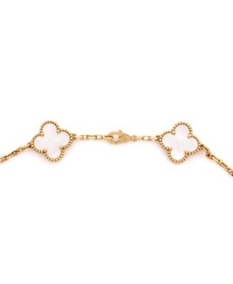 Vintage Alhambra 10 Motifs Necklace