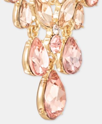 Crystal Cluster Chandelier Earrings