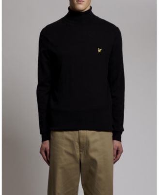 Men's Cotton Merino Turtleneck Sweater