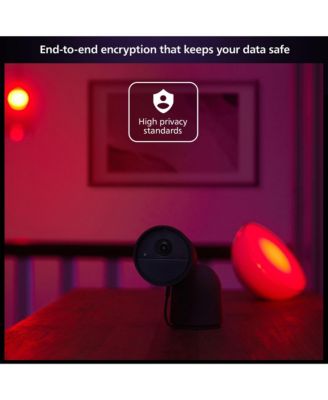 Secure Wired Camera with Desktop Stand