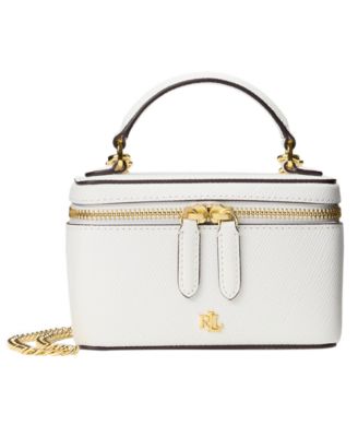 Hallee Small Textured Leather Crossbody Bag