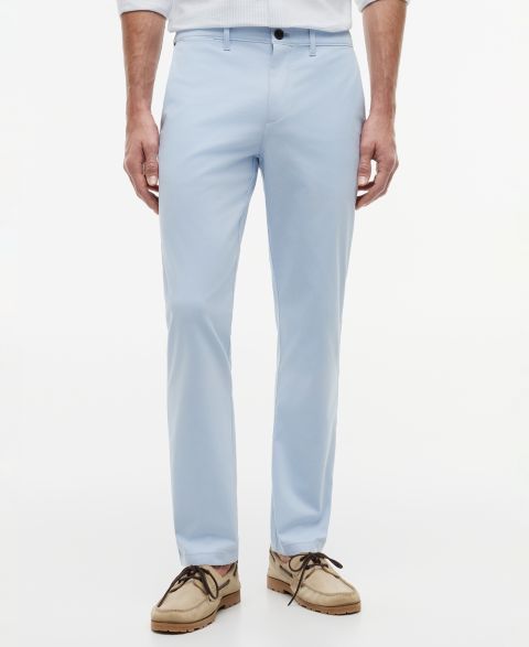Мужские брюки Tommy Hilfiger Bleeker Slim-Fit Chino, цвет: Синий