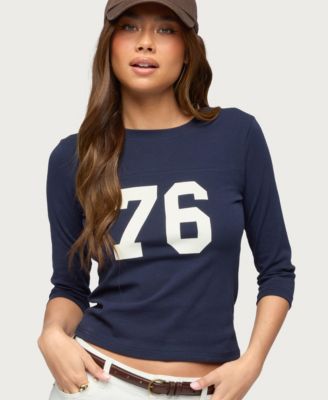 Women's Seventy Six Quarter Sleeve T Shirt